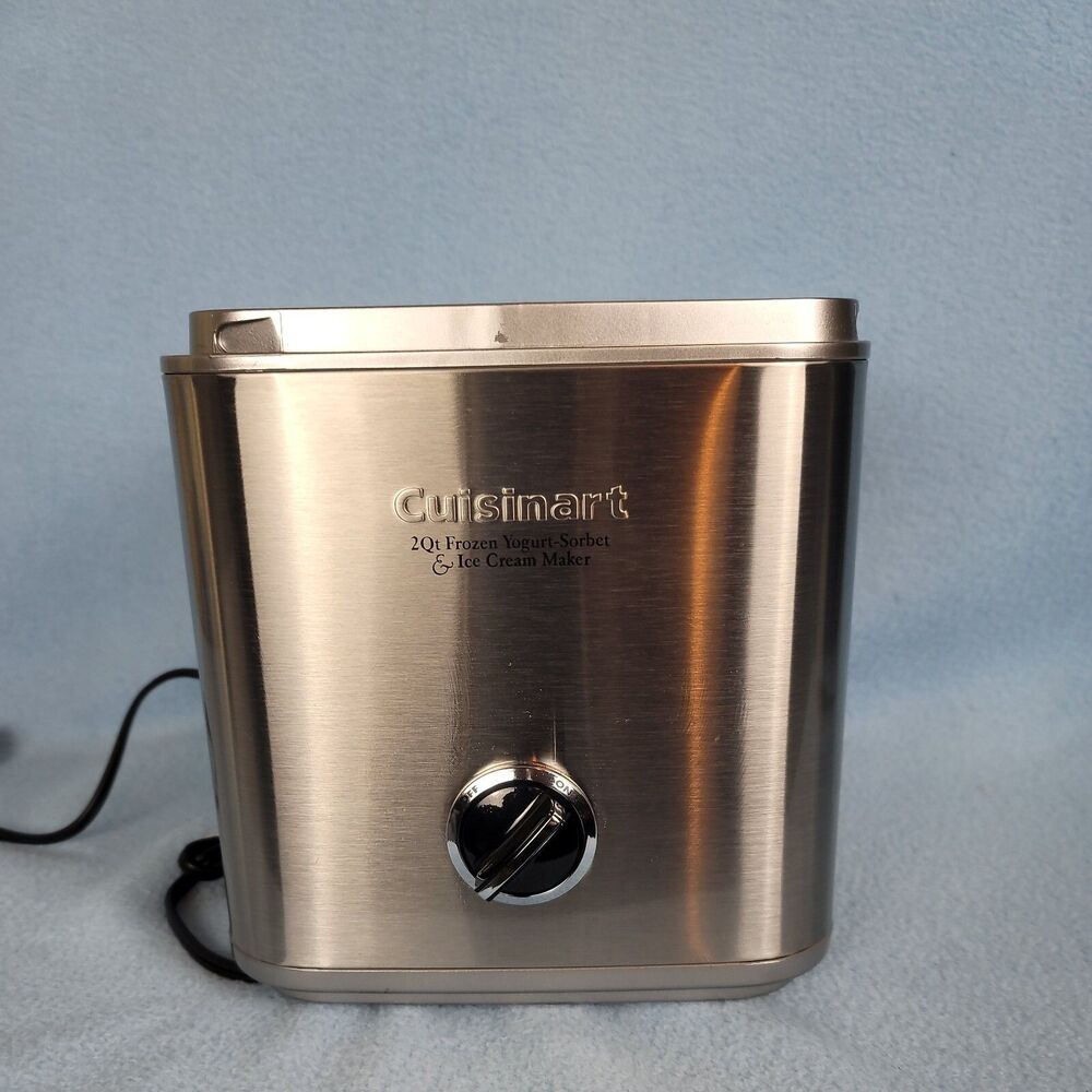 Cuisinart 2Qt Frozen Yogurt Sorbet Ice Cream Maker ICE-30BC BASE ONLY - CLEAN
